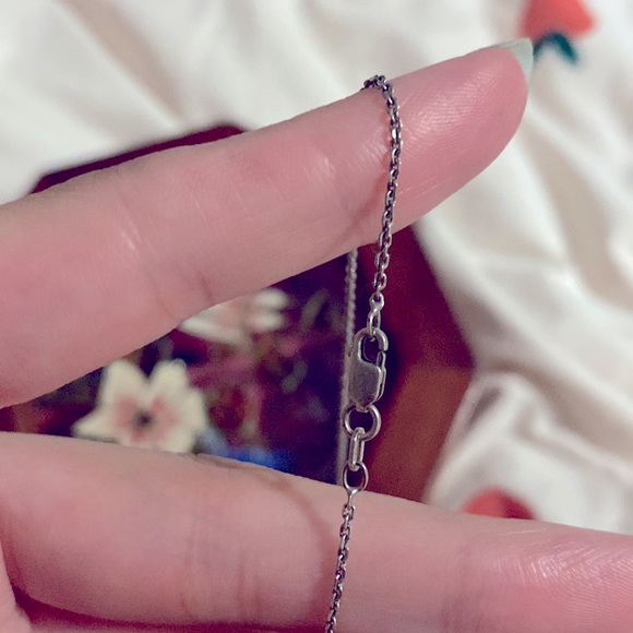 Peoples Looped Heart Pendant Necklace - Picture 4 of 4